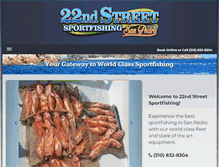 Tablet Screenshot of 22ndstreet.com